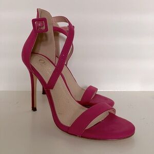 Hot Pink high heels